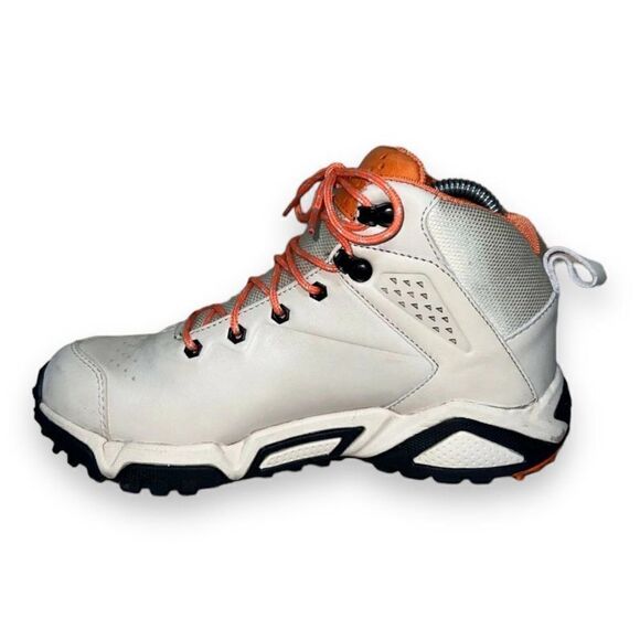 Under Armour Tabor Ridge Hiking Boots Beige/Orange 1264714-280 Women's 7 - Picture 5 of 10